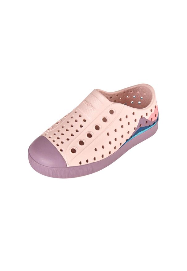 Native Shoes - Buty miejskie dziecięce NATIVE JEFFERSON BLOCK YOUTH. Okazja: na co dzień. Kolor: różowy