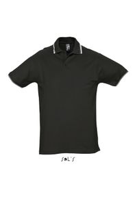 SOL'S - Polo Sol's Practice. Typ kołnierza: polo. Kolor: czarny #1