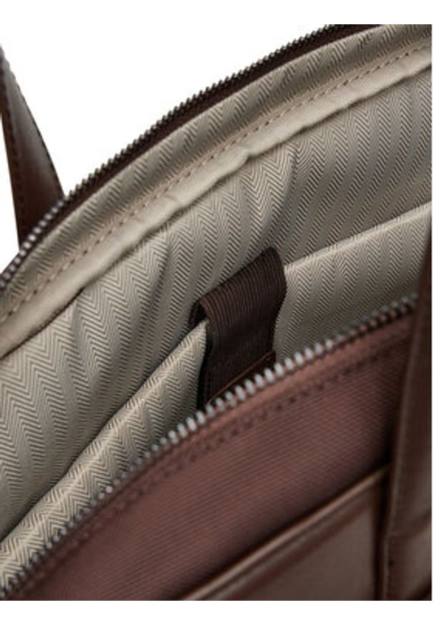 Gino Rossi Torba na laptopa 05A11192-1 Brązowy. Kolor: brązowy. Materiał: materiał