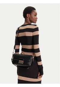 Love Moschino - LOVE MOSCHINO Torebka JC4086PP1NLI0000 Czarny. Kolor: czarny. Materiał: skórzane #1