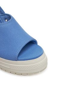 Converse Sandały Chuck 70 De Luxe Heel Sandal Platform A13810C Niebieski. Kolor: niebieski. Materiał: materiał. Obcas: na platformie #6