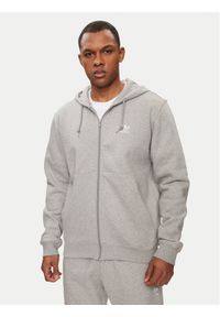Adidas - adidas Bluza Trefoil Essentials IL2516 Szary Regular Fit. Kolor: szary. Materiał: bawełna