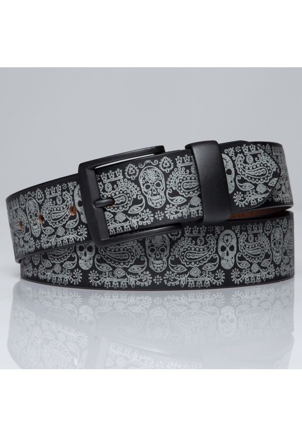 Vanzetti - VANZETTI PASEK SKÓRZANY SOPO-VAN970 5679 40mm Ledergürtel. Materiał: skóra. Wzór: paski. Styl: klasyczny