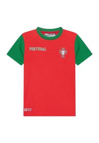 FPF - Zestaw Portugalia dla dzieci. Kolor: czerwony, zielony, wielokolorowy. Materiał: poliester. Sport: piłka nożna #2