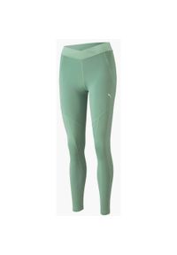 Legginsy Damskie Puma Ruches Contour Granietgroen M. Kolor: szary. Materiał: elastan, poliester. Sport: fitness
