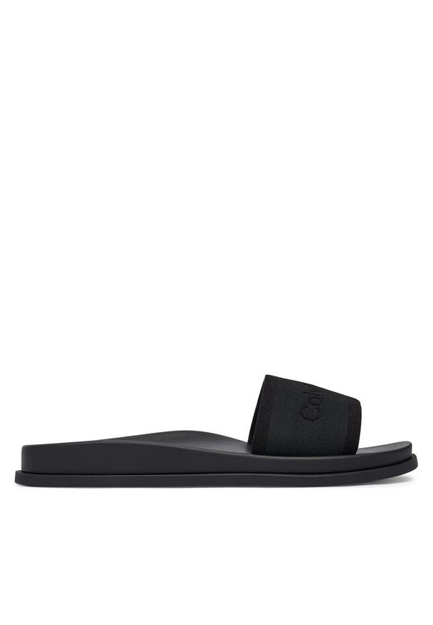 Klapki Calvin Klein. Kolor: czarny