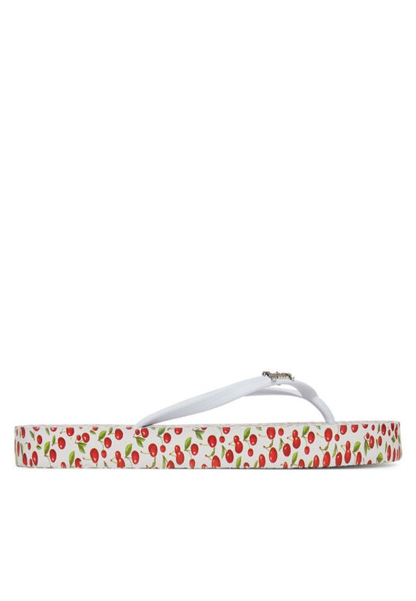 Juicy Couture Japonki 800291A Biały. Kolor: biały. Materiał: syntetyk