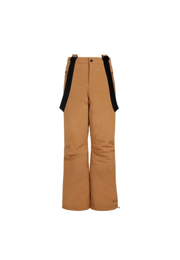 Spodnie narciarskie, snowboardowe dziecięce Protest SPIKET JR snowpants. Kolor: brązowy, wielokolorowy, pomarańczowy. Sport: snowboard, narciarstwo