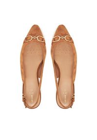 Geox Czółenka Giselda15 D55YUE 00021 C6001 Brązowy. Kolor: brązowy. Materiał: zamsz, skóra #3