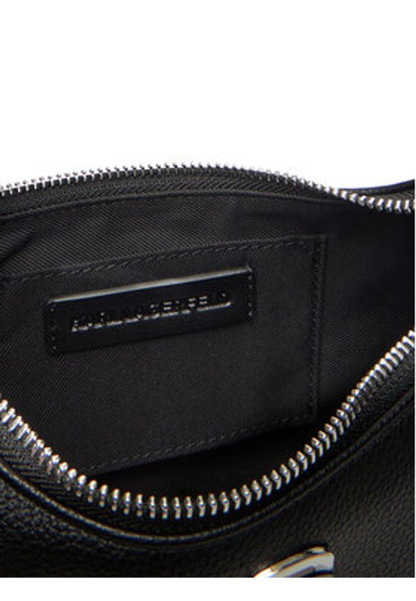 Karl Lagerfeld - KARL LAGERFELD Torebka A3W30107 Czarny. Kolor: czarny. Materiał: skórzane