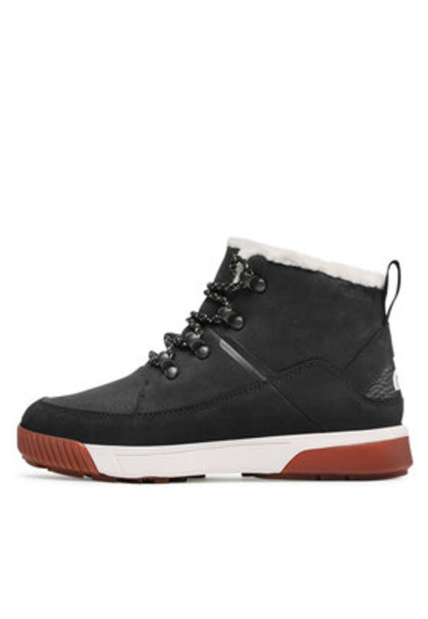 The North Face Botki Sierra Mid Lace Wp NF0A4T3XR0G1 Czarny. Kolor: czarny. Materiał: skóra