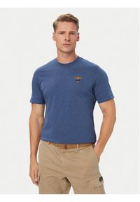 Aeronautica Militare T-Shirt 262TS1580UJ00372 Niebieski Regular Fit. Kolor: niebieski. Materiał: bawełna #1