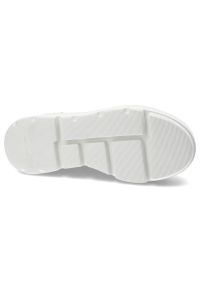 CheBello - Białe Modne Sneakersy Chebello Damskie Obuwie Na Platformie. Okazja: na spacer, na spotkanie biznesowe. Kolor: biały. Obcas: na platformie. Sport: turystyka piesza #4