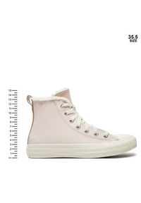 Converse Trampki Ctas Hi A09263C Różowy. Kolor: różowy. Materiał: skóra