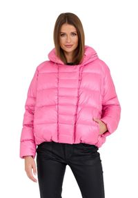 DIEGO M Różowa damska kurtka, Rozmiar 42 EU - 46 IT. Kolor: różowy #8