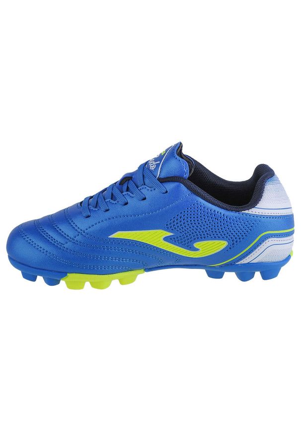 Buty piłkarskie - korki chłopięce, Joma Toledo Jr. Kolor: niebieski. Sport: piłka nożna