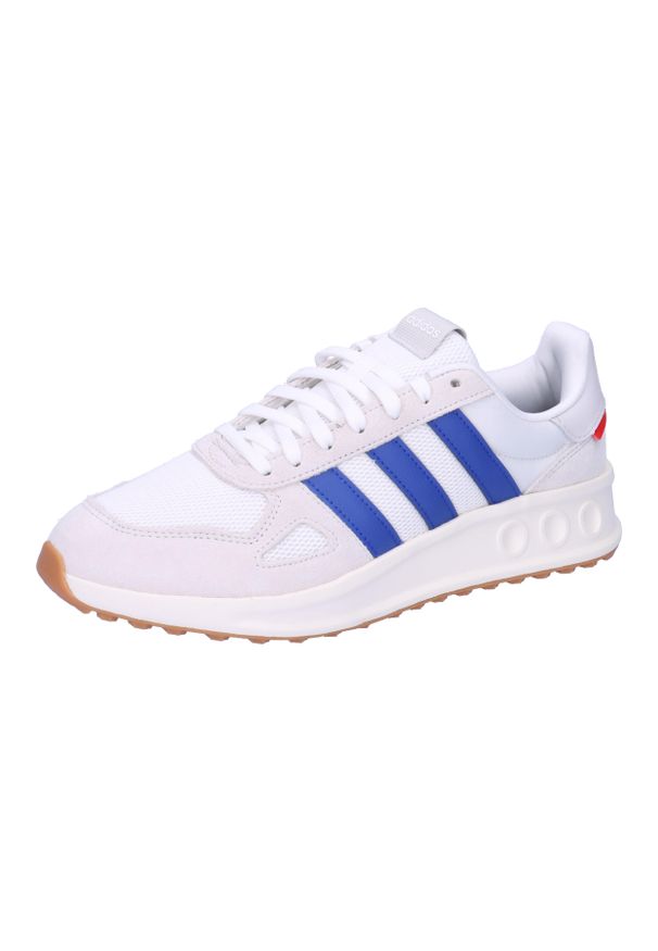 Adidas - Buty ADIDAS RUN 84 Biały. Kolor: biały, szary, wielokolorowy. Materiał: tkanina. Sport: bieganie