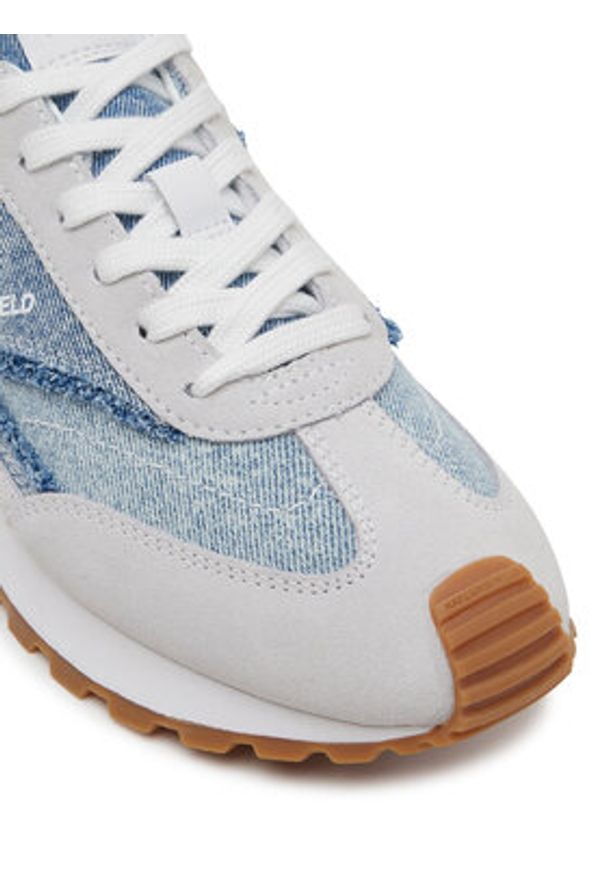 Karl Lagerfeld - KARL LAGERFELD Sneakersy KL61123A Szary. Kolor: szary. Materiał: materiał