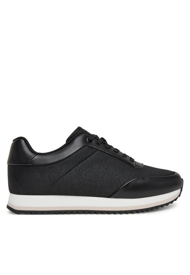 Sneakersy Calvin Klein. Kolor: czarny
