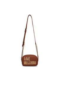 Love Moschino - LOVE MOSCHINO Torebka JC4026PP1LKD0208 Brązowy. Kolor: brązowy. Materiał: skórzane