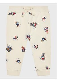 Polo Ralph Lauren Spodnie dresowe 320879525001 Beżowy Regular Fit. Kolor: beżowy. Materiał: bawełna