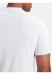Karl Lagerfeld - KARL LAGERFELD T-Shirt 755710 553224 Turkusowy Slim Fit. Typ kołnierza: dekolt w karo. Kolor: turkusowy. Materiał: bawełna #4
