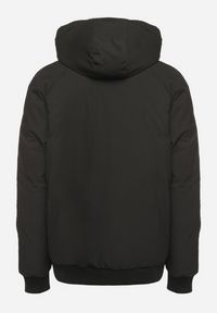 Born2be - Ciemnoszara Kurtka i Odpinanym Kapturem Ocieplona Polarem Gemita. Okazja: na co dzień. Kolekcja: plus size. Kolor: szary. Materiał: polar. Długość rękawa: długi rękaw. Długość: długie. Styl: casual, elegancki
