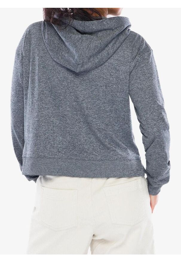 Bluza z kapturem damska Black Diamond Circuit Midlayer Hoody. Typ kołnierza: kaptur. Kolor: szary. Sport: turystyka piesza