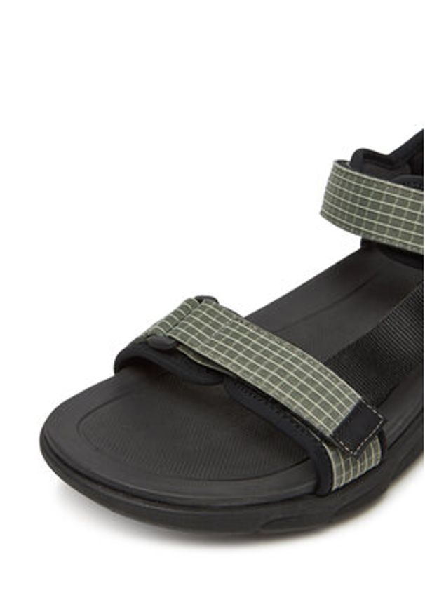 Rieker Sandały 20805-54 Czarny. Kolor: czarny. Materiał: materiał