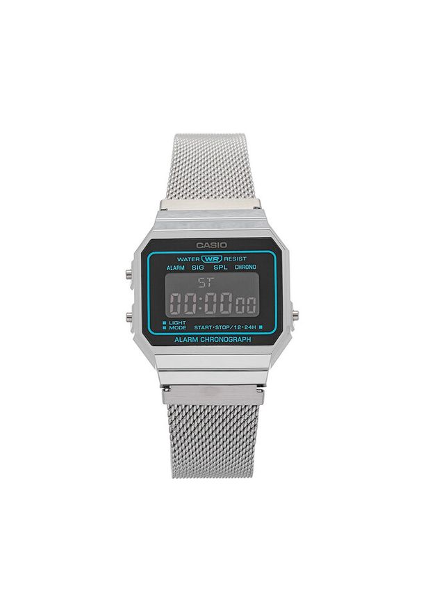 Zegarek Casio. Kolor: srebrny