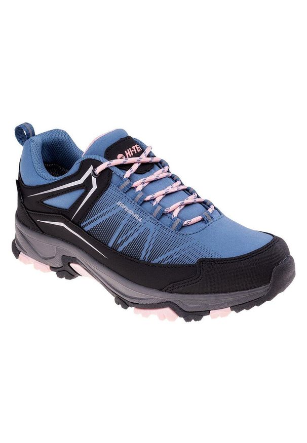 Hi-tec - Wygodne Buty Damskie Dolmar. Kolor: czarny, różowy, niebieski, wielokolorowy. Styl: sportowy