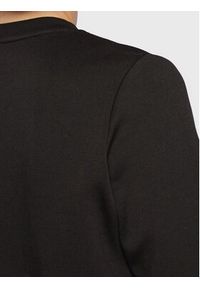 Calvin Klein Bluza Micro Logo K20K205453 Czarny Regular Fit. Kolor: czarny. Materiał: syntetyk, bawełna