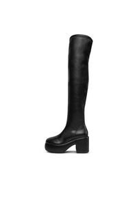 Bronx Muszkieterki High Knee Boots 14295-A Czarny. Kolor: czarny. Materiał: materiał #3