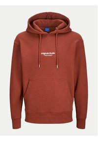 Jack & Jones - Jack&Jones Bluza Vesterbro 12241687 Brązowy Relaxed Fit. Kolor: brązowy. Materiał: syntetyk