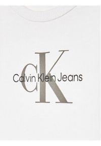 Calvin Klein Jeans Body dziecięce IN0IN00014 Biały Regular Fit. Kolor: biały. Materiał: bawełna #2