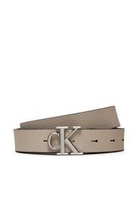 Calvin Klein Jeans Pasek Damski Mono Pl Rev Lthr Belt K60K612290 Czarny. Kolor: czarny. Materiał: skóra