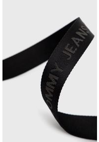 Tommy Jeans Pasek damski kolor czarny. Kolor: czarny. Materiał: poliester #2