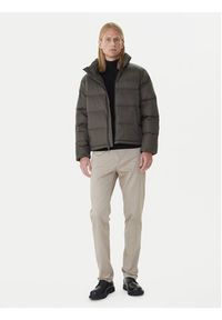 Calvin Klein Kurtka puchowa LV04LD529G Brązowy Regular Fit. Kolor: brązowy. Materiał: syntetyk #3