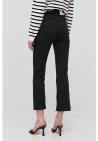 Silvian Heach jeansy damskie high waist. Stan: podwyższony. Kolor: czarny