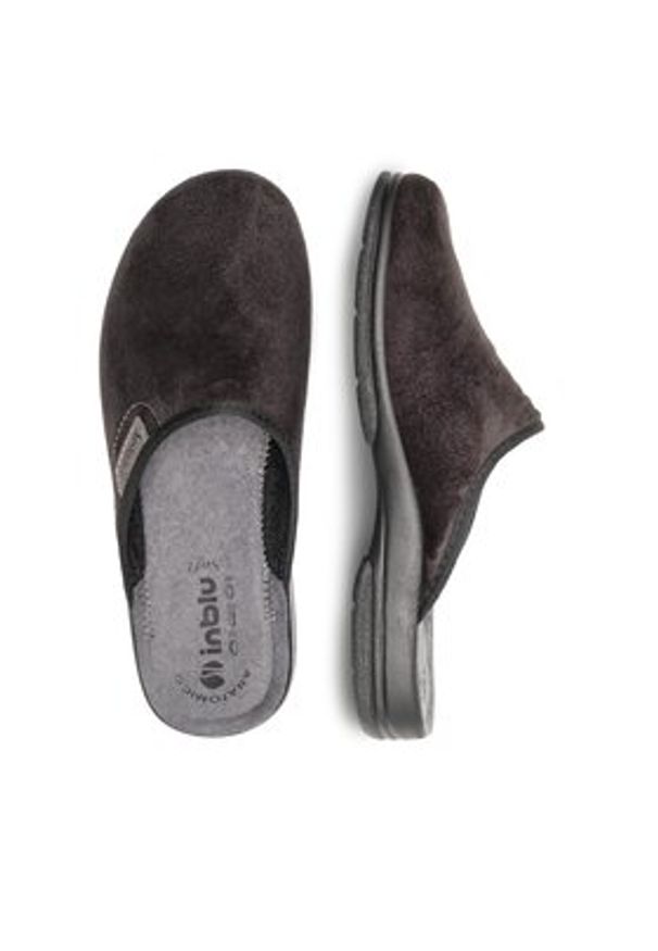 Inblu Kapcie POC90100 Czarny. Kolor: czarny. Materiał: materiał