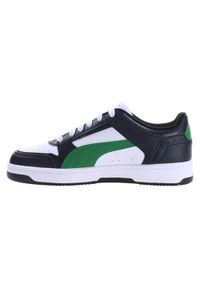 Puma - Buty na co dzień młodzieżowe PUMA REBOUND JOY LOW JR eko skóra. Okazja: na co dzień. Kolor: biały, wielokolorowy. Materiał: syntetyk, materiał. Sport: turystyka piesza