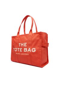 MARC JACOBS - Marc Jacobs Torebka The Canvas Large Tote Bag M0016156 Pomarańczowy. Kolor: pomarańczowy
