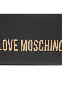 Love Moschino - LOVE MOSCHINO Torebka JC4190PP1IKD0000 Czarny. Kolor: czarny. Materiał: skórzane