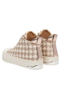 DKNY Trampki K2535281 Beżowy. Kolor: beżowy. Materiał: materiał #6