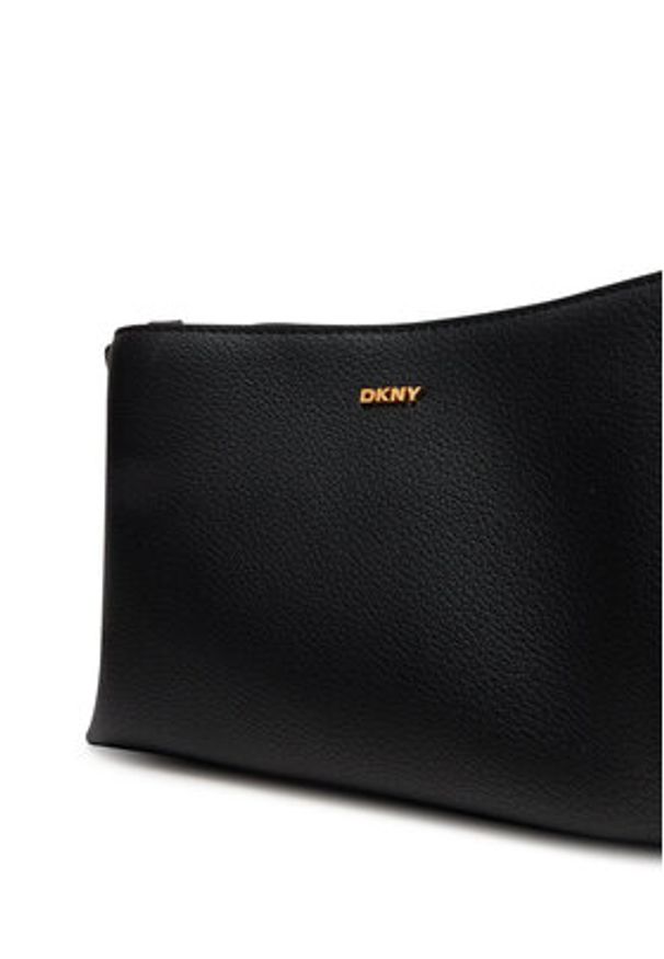 DKNY Torebka R44E1I54 Czarny. Kolor: czarny. Materiał: skórzane