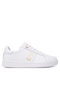 EA7 Emporio Armani Sneakersy 7X000332 AF10848 M0015 Biały. Kolor: biały. Materiał: skóra #1