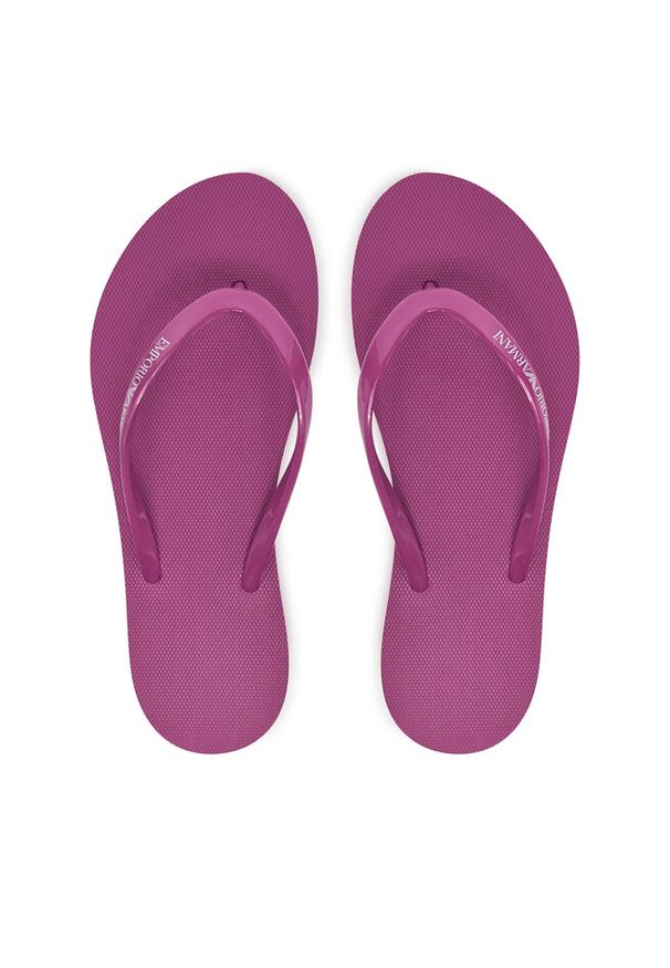 Japonki Emporio Armani. Kolor: różowy