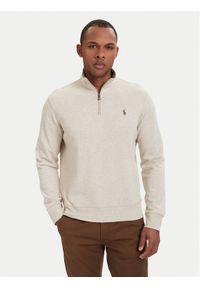 Polo Ralph Lauren Bluza 710812963017 Beżowy jasny Regular Fit. Typ kołnierza: polo. Kolor: beżowy. Materiał: bawełna #1