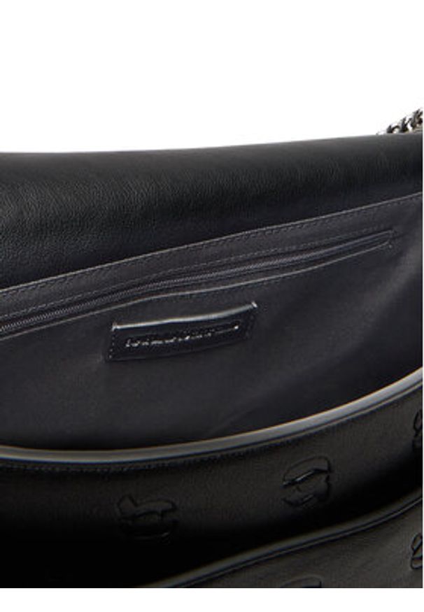 Karl Lagerfeld - KARL LAGERFELD Torebka A3W30108 Czarny. Kolor: czarny. Materiał: skórzane