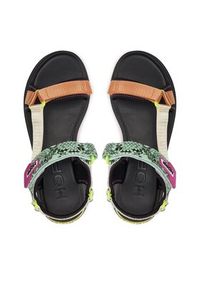 HOFF Sandały Tenos 12408005 Zielony. Kolor: zielony. Materiał: skóra, zamsz #6